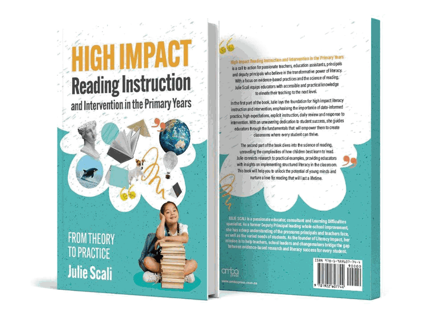 Cover of High Impact Reading Instruction and Intervention in the Primary Years (Amba Press)